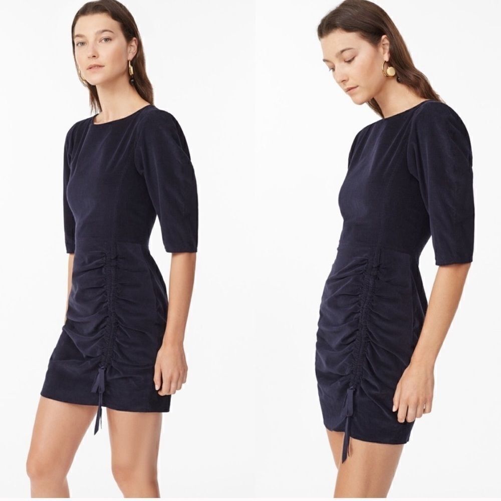 Rebecca Taylor La Vie fine wale corduroy dress